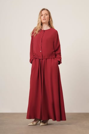 FTZ Women Kadın İkili Takım  Bordo 31165