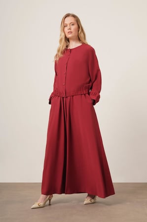 FTZ Women Kadın İkili Takım  Bordo 31165