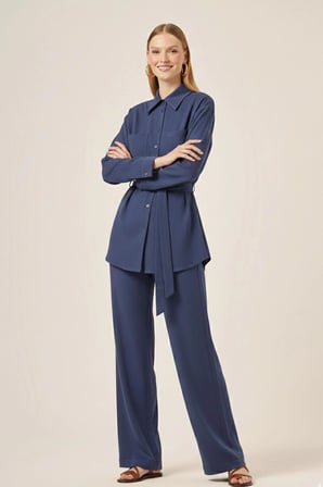 FTZ Women Kadın İkili Takım  İndigo 31159