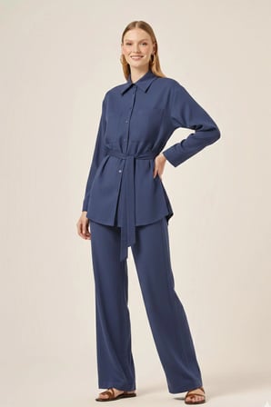 FTZ Women Kadın İkili Takım  İndigo 31159