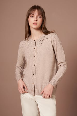 FTZ Women Kadın Şardon Hırka  Bej 25288