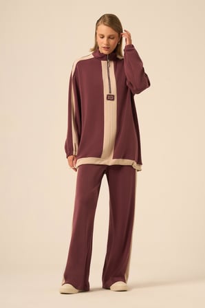 FTZ Women Kadın İthal Takım  Mürdüm 31248