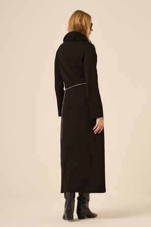 FTZ Women Kadın Ribana Elbise  Siyah 31286