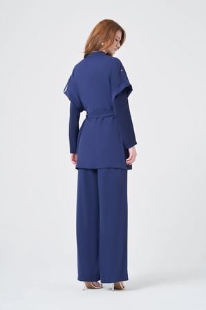 FTZ Women Kadın Dantel Takım  Lacivert 31349