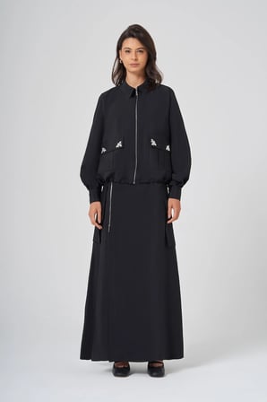FTZ Women Kadın Etekli Takım  Siyah 31371