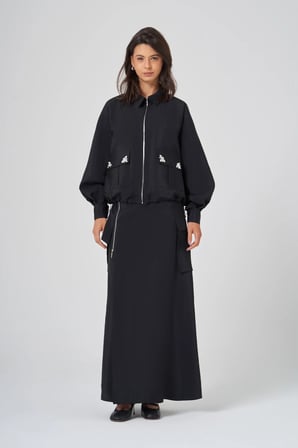FTZ Women Kadın Etekli Takım  Siyah 31371