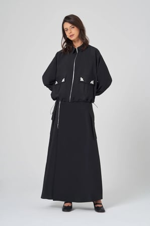 FTZ Women Kadın Etekli Takım  Siyah 31371