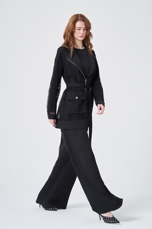 FTZ Women Kadın File Takım  Siyah 31373