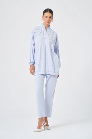 FTZ Women Kadın Kapella Takım  Bebe Mavi 31385