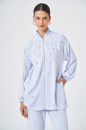 FTZ Women Kadın Kapella Takım  Bebe Mavi 31385