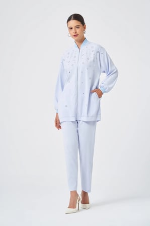 FTZ Women Kadın Kapella Takım  Bebe Mavi 31385