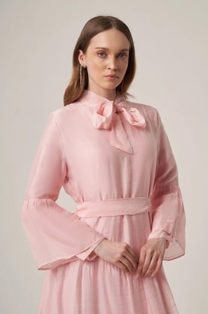 FTZ Women Kadın Helena Elbise  Pembe 31408