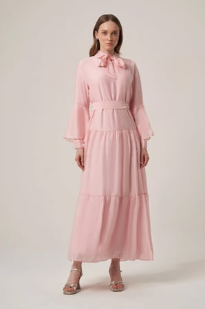 FTZ Women Kadın Helena Elbise  Pembe 31408
