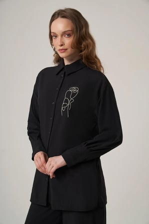 FTZ Women Kadın Kapella Pantolonlu Takım  Siyah 31389