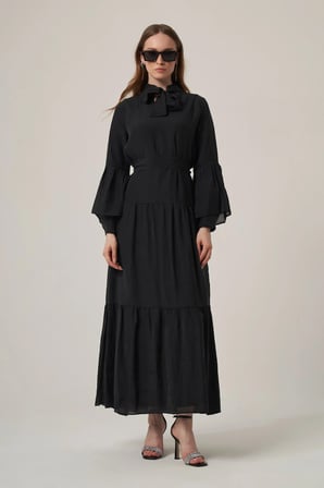 FTZ Women Kadın Helena Elbise  Siyah 31408