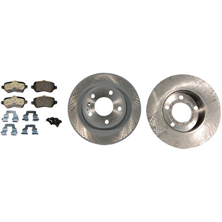 Opel Astra H 5 Bijon Arka Fren Disk ve Balata Takımı Orijinal GM (93190173)