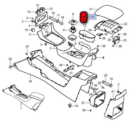 Chevrolet Captiva Küllük Orjinal GM 