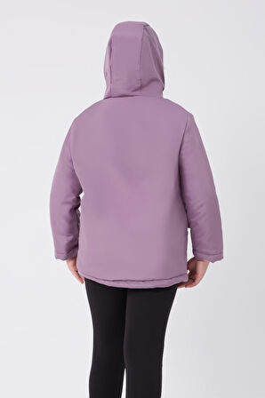 Su ve Rüzgar Geçirmez Kapüşonlu 3 Cep  Mont & Kaban & Parka