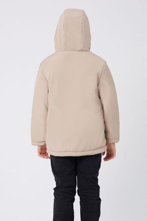 Spor Erkek Spor Çocuk Vizon Içi Kürklü Su Ve Rüzgar Geçirmez Kapüşonlu 3 Cep  Mont & Kaban & Parka