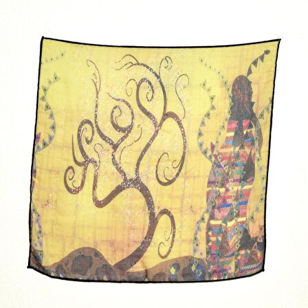 Gustav Klimt Life Desenli Bandana