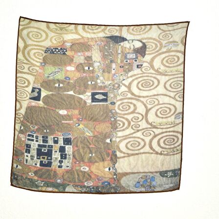 Gustav Klimt Tree Of Life Desenli Bandana