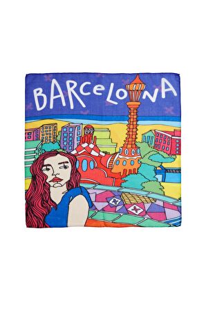 İkigai City Serisi Barcelona Bandana