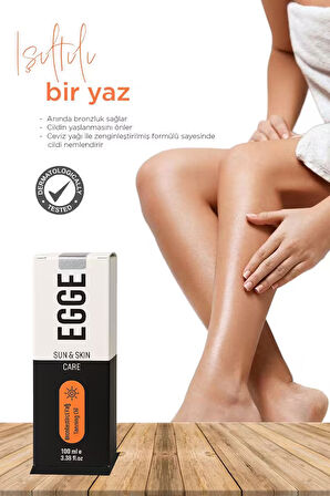 EGGE Bronzlaştırıcı Yağ