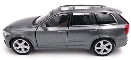 Oyuncak Metal Model Araba 1/36 Çek Bırak Siyah Füme Volvo XC90