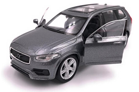 Oyuncak Metal Model Araba 1/36 Çek Bırak Siyah Füme Volvo XC90