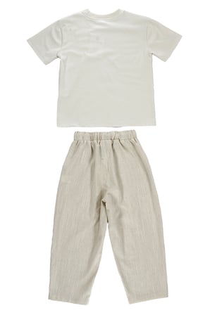 Keten Pantolon Penye Tshirt