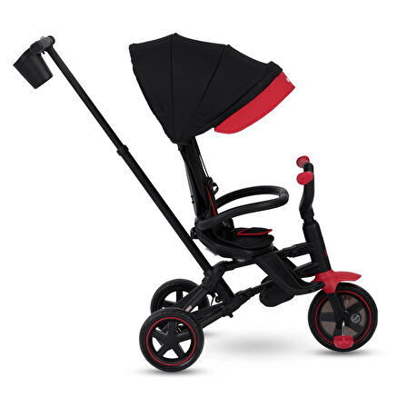 Kraft Nova Niello QPlay 6 in 1 Katlanır Bisiklet Kırmızı