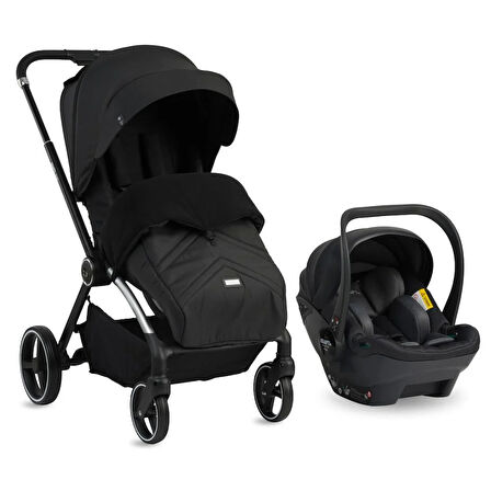 Parle Travel Sistem Bebek Arabası Siyah