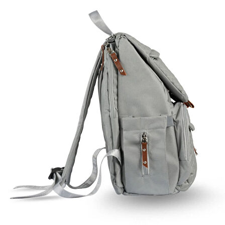 Arya Anne Bebek Bakım Sırt Çantası Gri