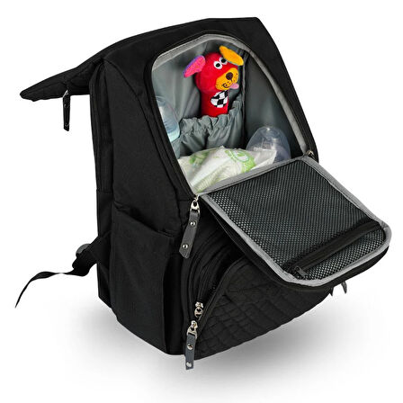 Arya Anne Bebek Bakım Sırt Çantası Gri