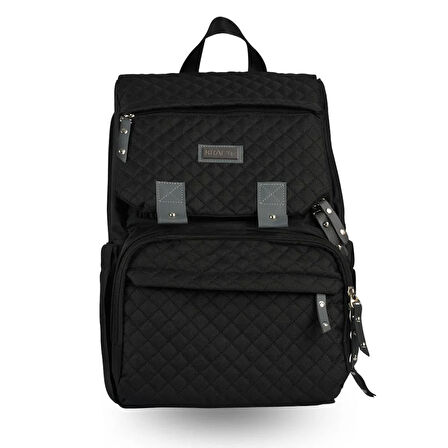 Arya Anne Bebek Bakım Sırt Çantası Siyah