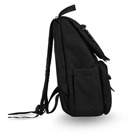 Arya Anne Bebek Bakım Sırt Çantası Siyah