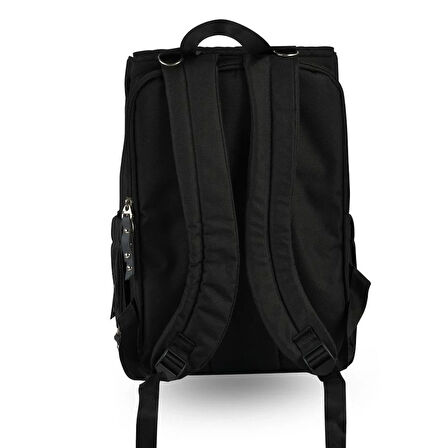 Arya Anne Bebek Bakım Sırt Çantası Siyah