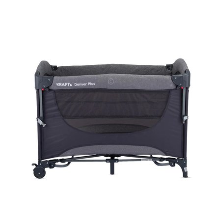 Kraft Denver Plus Anne Yanı Oyun Parkı 63x105 cm  Koyu Gri