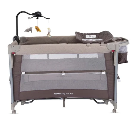 Kraft Easy Fold Plus Anne Yanı Oyun Parkı 70x110 cm Bej