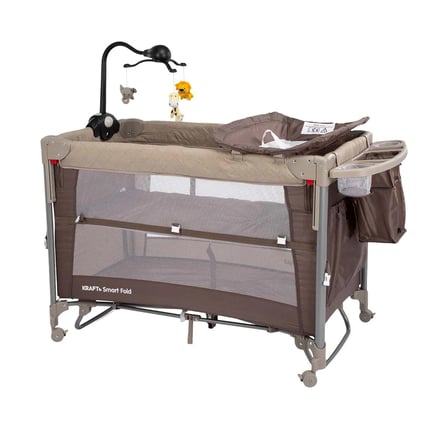Smart Fold Anne Yanı Oyun Parkı 60 x 104 cm Bej