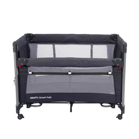 Smart Fold Anne Yanı Oyun Parkı 60 x 104 cm Siyah