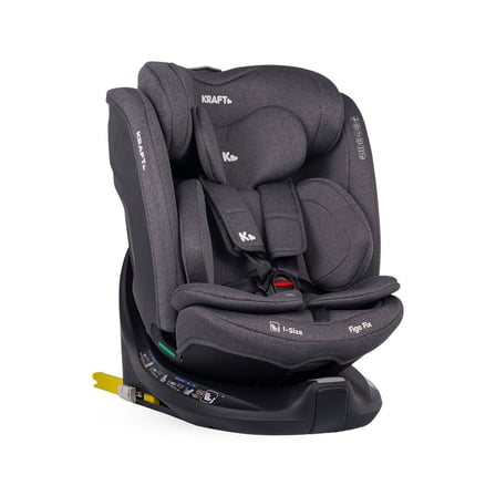 Figo Fix i-size (40-150 cm) 0-36 Kg Oto Koltuğu Gri