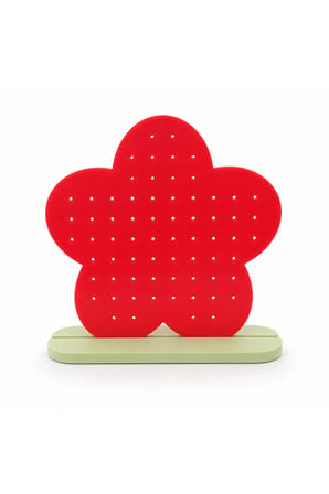 Besing Çiçek Figürlü Peg Board Takı Standı 3D Baskı Düzenleyici
