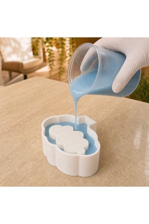 Besing Bulut Mum Kalıbı Reçine Sanatları 3D Baskı