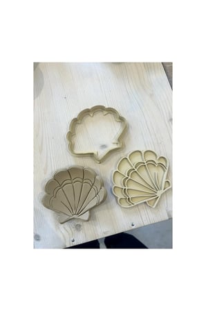 Seramik Deniz Kabuğu Kalıbı Seti 3D Baskı