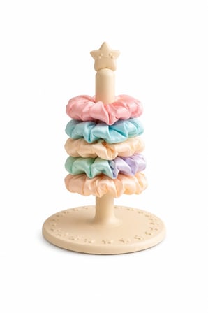 Besing Saç Tokası ve Scrunchie Standı Dekoratif Organizer 3D Baskı
