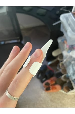 3D Baskı Parmaklı Dikiş İtici – Kumaş Yönlendirme Aparatı - Dikiş Parmak İtici – STOK RENK