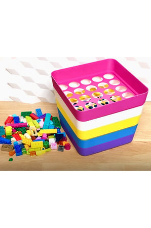 Besing Lego Uyumlu Parça Ayıklama ve Saklama Kutusu 175 mm