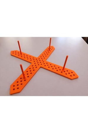 Besing Örgü Kare Sabitleyici Bloklama Aparatı 18x18 cm