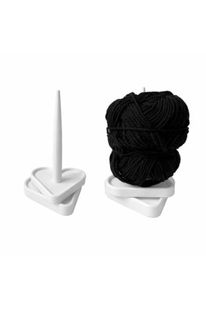 Besing Kalp Tasarımlı Örgü Yumak Standı 3D Baskı İp Tutucu